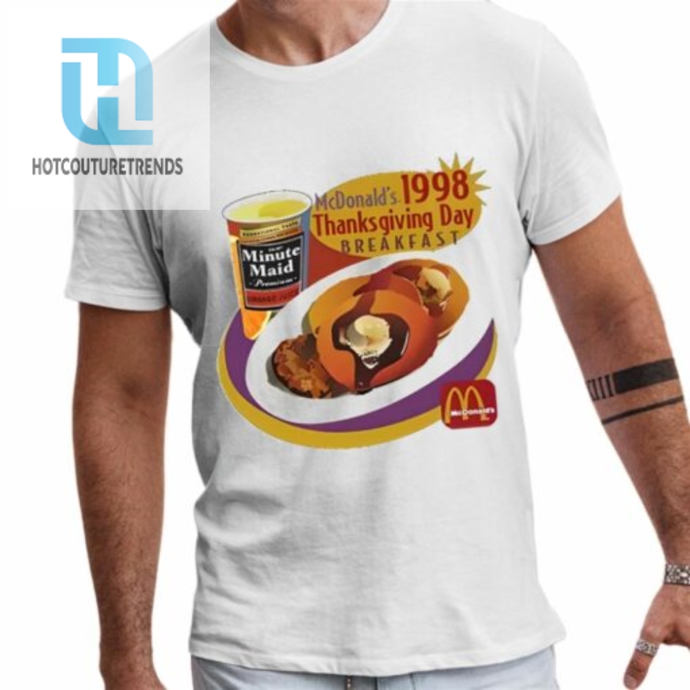 Macdonalds 1998 Thanksgiving Breakfast Shirt 