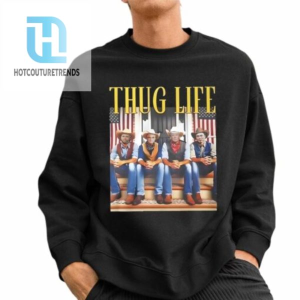 Trump Vance Kennedy Musk Thug Life Shirt hotcouturetrends 1 2