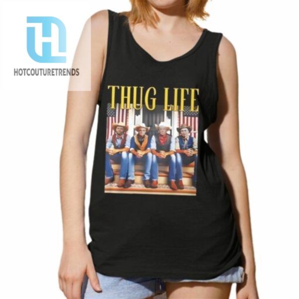 Trump Vance Kennedy Musk Thug Life Shirt hotcouturetrends 1 4