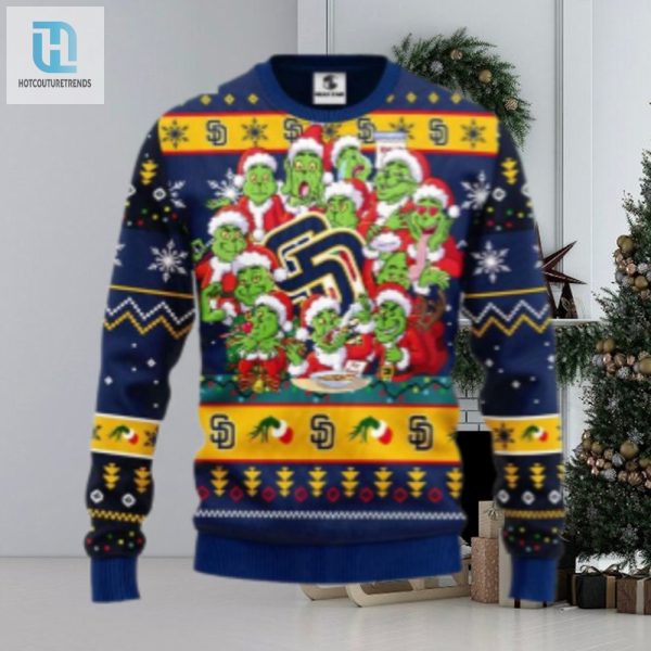 San Diego Padres Ugly Sweater With 12 Grinch Xmas Day hotcouturetrends 1 1