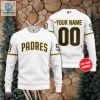 San Diego Padres Customizable Ugly Christmas Sweater White hotcouturetrends 1