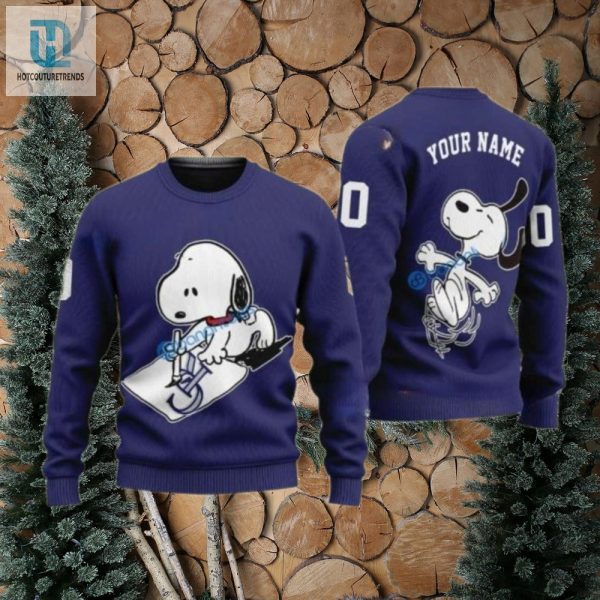 Personalized Snoopy Skating Colorado Rockies Ugly Christmas Sweater hotcouturetrends 1