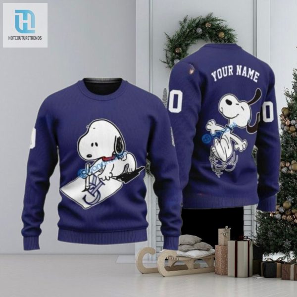 Personalized Snoopy Skating Colorado Rockies Ugly Christmas Sweater hotcouturetrends 1 1