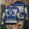 Mlb San Diego Padres Ugly Sweater Snowflake Reindeer Pattern hotcouturetrends 1