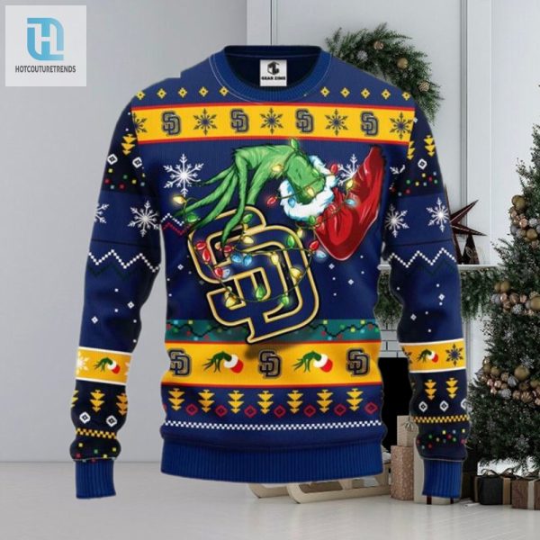 Mlb San Diego Padres Ugly Christmas Sweater Grinch Design hotcouturetrends 1 1