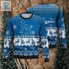 Los Angeles Dodgers Ugly Christmas Sweater With Reindeer Pattern hotcouturetrends 1