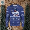 Los Angeles Dodgers Player Portrait Ugly Christmas Sweater hotcouturetrends 1