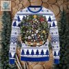 Los Angeles Dodgers Baseball Wreath Ugly Christmas Sweater hotcouturetrends 1