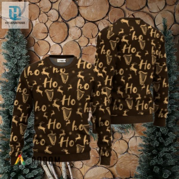 Guinness Beer Ho Ho Ho Christmas Sweater hotcouturetrends 1