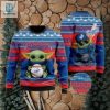 Baby Yoda Dodgers Holiday Spirit Ugly Christmas Sweater hotcouturetrends 1