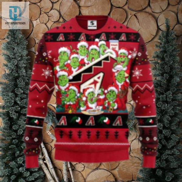 Arizona Diamondbacks Ugly Christmas Sweater Green 12 Grinch Xmas Day hotcouturetrends 1