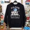 Official Fulham Football Club Merry Christmas Signature Shirt hotcouturetrends 1