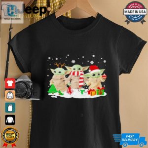 Baby Yoda The Mandalorian The Child Christmas Shirt hotcouturetrends 1 3