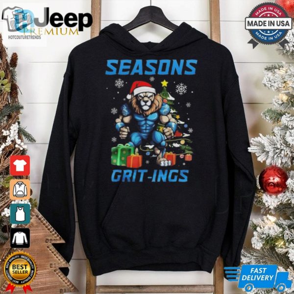 Official Detroit Lions Seasons Grit Ings Lions Christmas 2024 Shirt hotcouturetrends 1