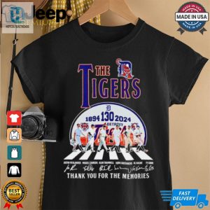 The Tigers 130 Years 1894 2024 Thank You For The Memories T Shirt hotcouturetrends 1 3