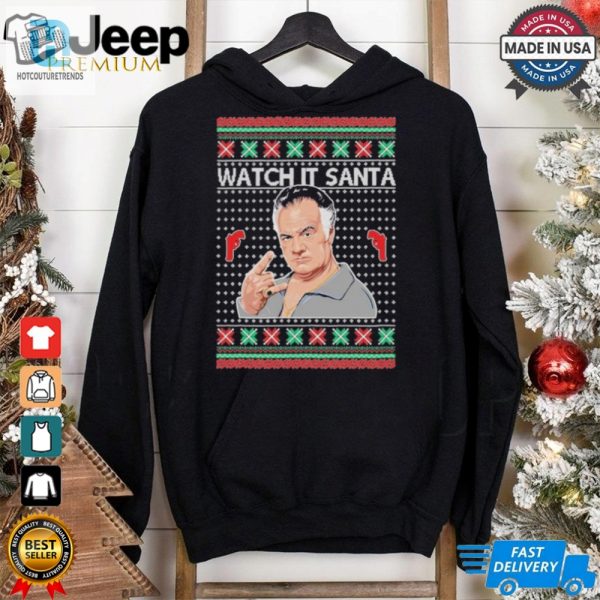 Official Paulie Gualtieri Watch It Santa Christmas Shirt hotcouturetrends 1