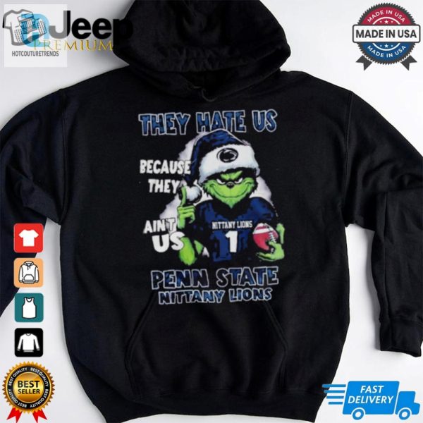 Penn State Nittany Lions X Christmas They Hate Us Because They Aint Us Shirt hotcouturetrends 1 1