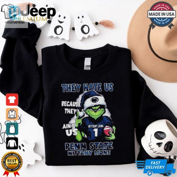 Penn State Nittany Lions X Christmas They Hate Us Because They Aint Us Shirt hotcouturetrends 1 2