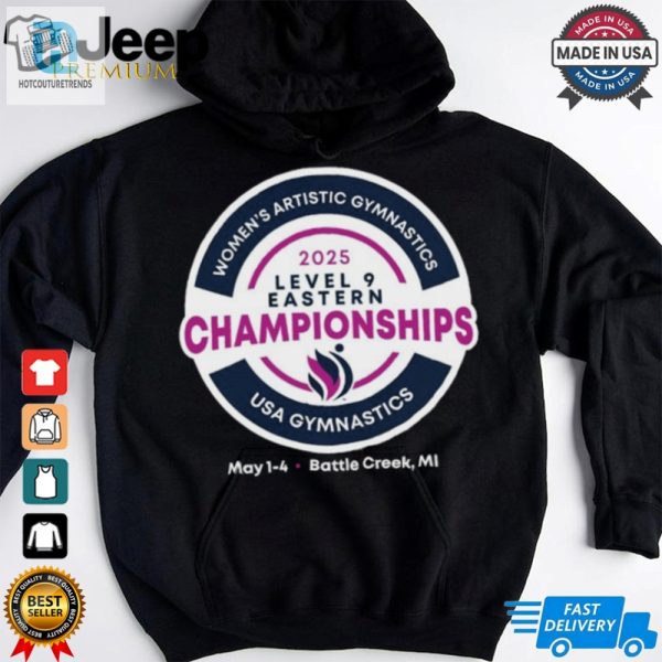 Official 2025 Womens Development Program Level 9 Eastern Championships Shirt hotcouturetrends 1 1