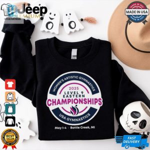 Official 2025 Womens Development Program Level 9 Eastern Championships Shirt hotcouturetrends 1 2