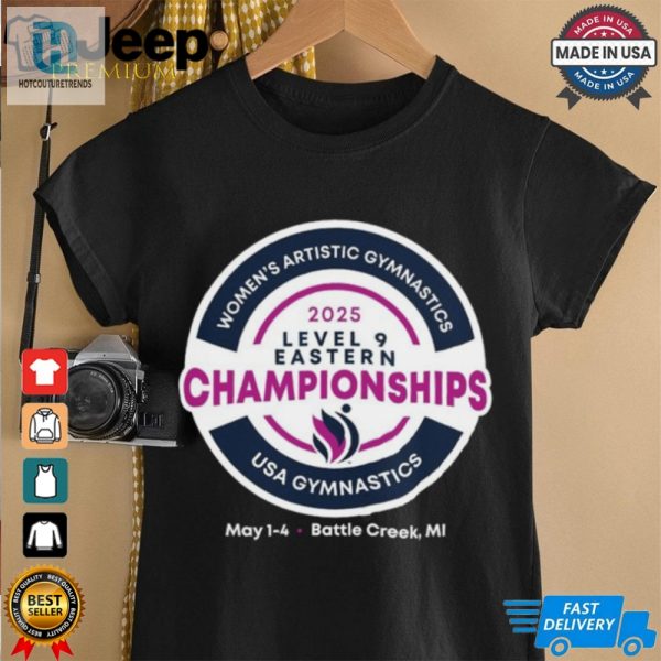 Official 2025 Womens Development Program Level 9 Eastern Championships Shirt hotcouturetrends 1 3