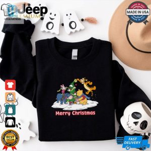 Disney Pooh And Friends Merry Christmas Shirt hotcouturetrends 1 2