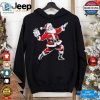 Santa Throwing A Gift Box Christmas Shirt hotcouturetrends 1