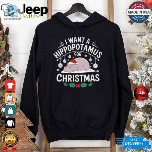 I Want A Hippopotamus For Christmas T Shirt hotcouturetrends 1