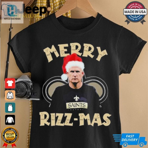 Official New Orleans Saints Happy Rizz Mas T Shirt hotcouturetrends 1 3