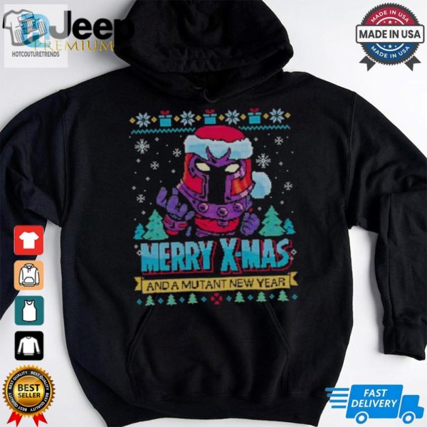 Magnetic Xmas And A Mutant New Year Ugly Christmas Shirt hotcouturetrends 1 1