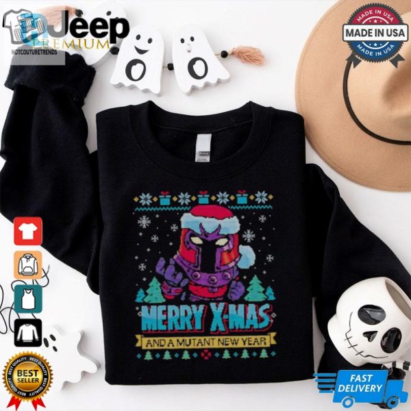 Magnetic Xmas And A Mutant New Year Ugly Christmas Shirt hotcouturetrends 1 2