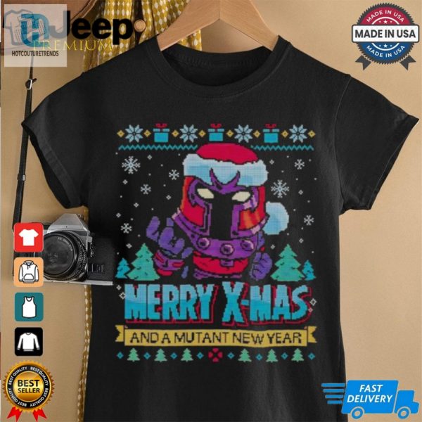 Magnetic Xmas And A Mutant New Year Ugly Christmas Shirt hotcouturetrends 1 3