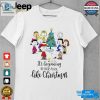 Snoopy Peanuts Its Beginning To Look A Lot Like Christmas Shirt hotcouturetrends 1