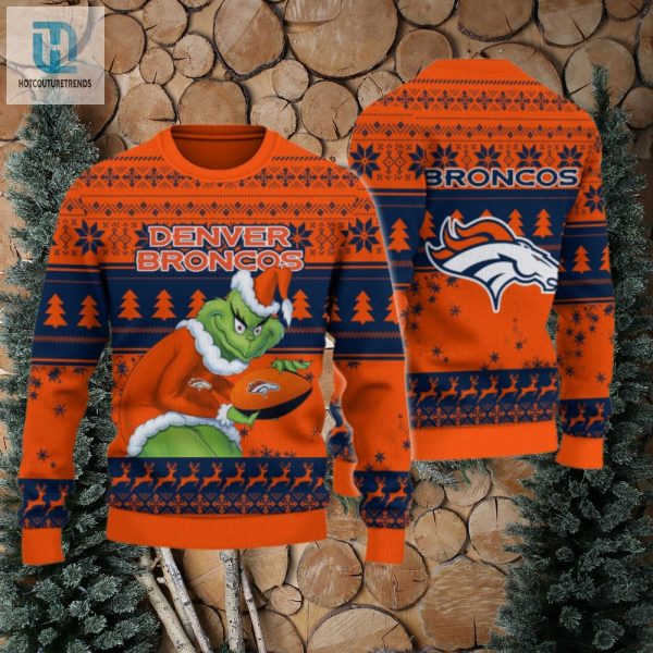 Denver Broncos Grinch Ugly Christmas Sweater hotcouturetrends 1 1