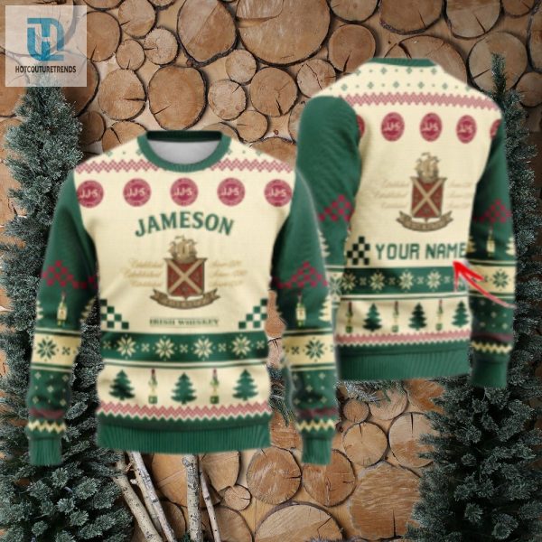 Personalized Jameson Classic Ugly Christmas Sweater hotcouturetrends 1 1