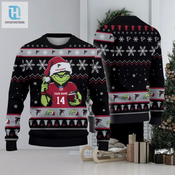 Atlanta Falcons Custom Chrismas Ugly Sweater hotcouturetrends 1