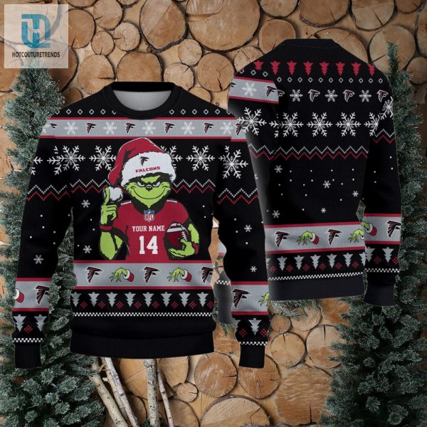 Atlanta Falcons Custom Chrismas Ugly Sweater hotcouturetrends 1 1