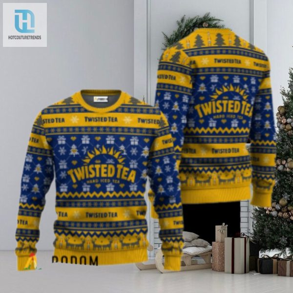 Twisted Tea Festive All Over Ugly Sweater hotcouturetrends 1