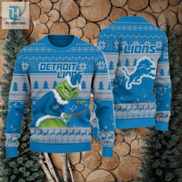 Detroit Lions Grinch Ugly Christmas Sweater hotcouturetrends 1 1