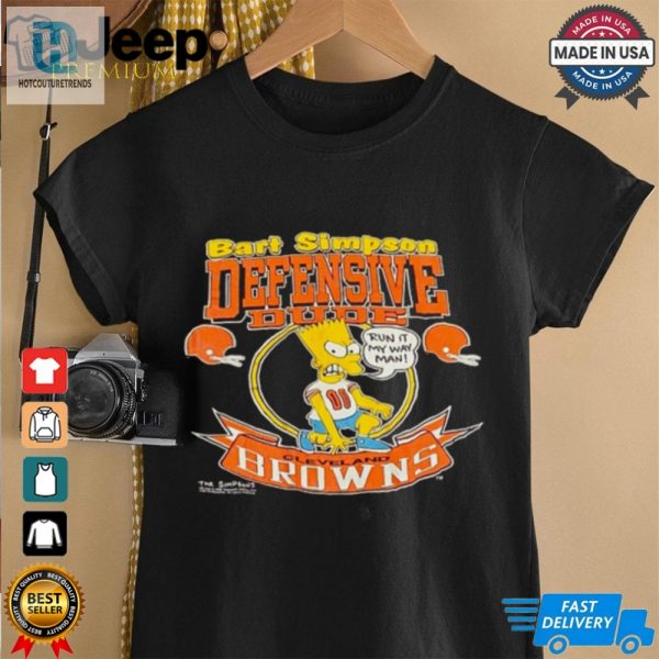 Cleveland Browns Vintage 1990 Simpsons T Shirt hotcouturetrends 1 1