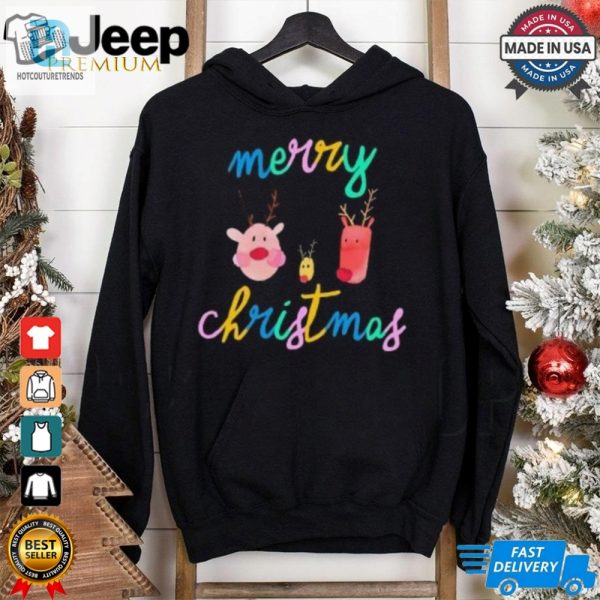 Merry Christmas Deer T Shirt hotcouturetrends 1