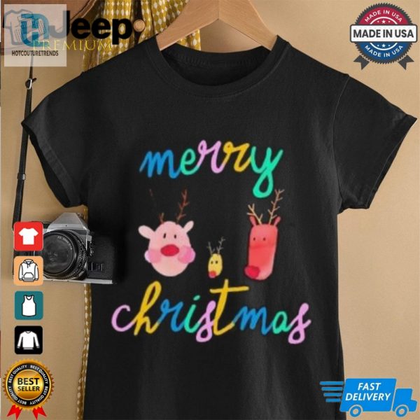 Merry Christmas Deer T Shirt hotcouturetrends 1 1