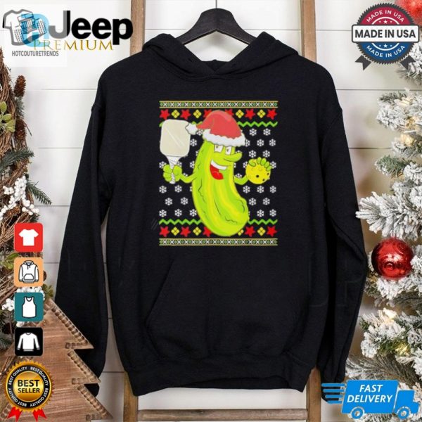 Pickleball Santa Claus Christmas Shirt hotcouturetrends 1