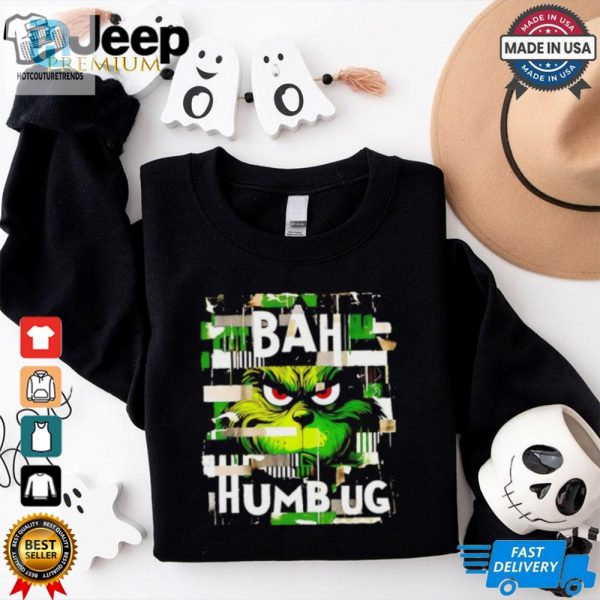 Grinch Bah Humbug Christmas Shirt hotcouturetrends 1 2