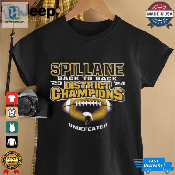 Spillane Boys Athletics Back To Back 23 24 District Champions Undefeated T Shirt hotcouturetrends 1 1