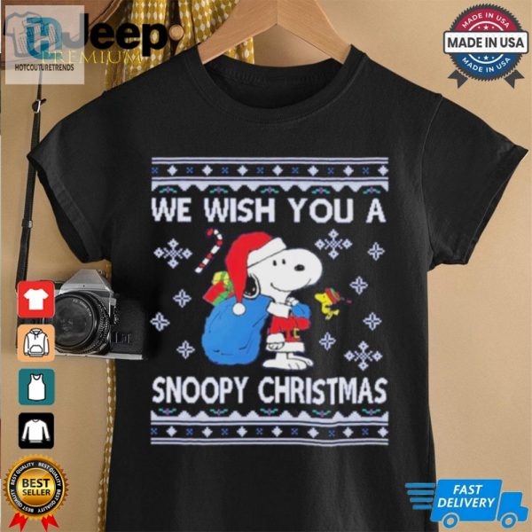 Official We Wish You A Snoopy Christmas Ugly Christmas Shirt hotcouturetrends 1 1