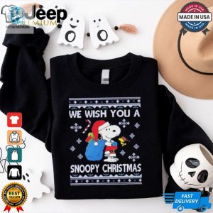 Official We Wish You A Snoopy Christmas Ugly Christmas Shirt hotcouturetrends 1 2