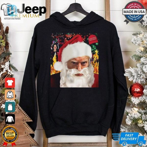 Official Trump Santa Mugshot 2024 Christmas Shirt hotcouturetrends 1