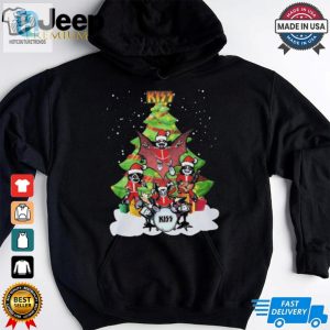 Official Kiss Brand Merry Christmas Tree 2024 Shirt hotcouturetrends 1 3