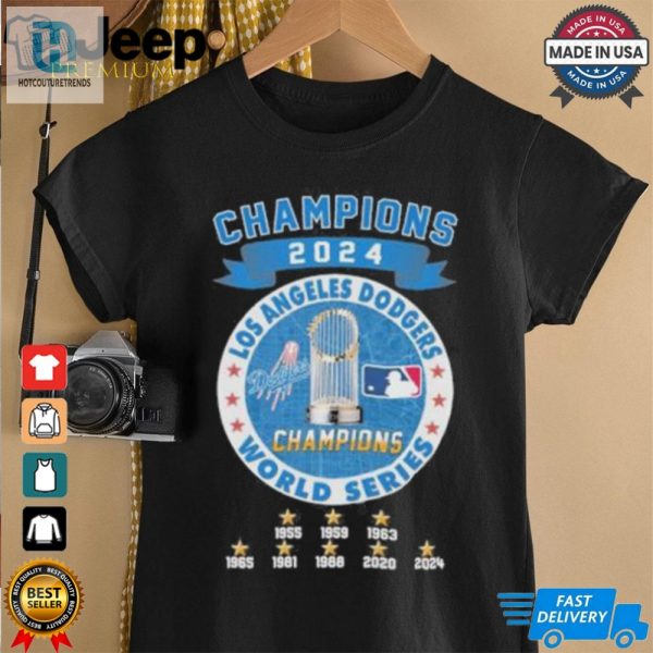 Champions 2024 Los Angeles Dodgers World Series Shirt hotcouturetrends 1 1